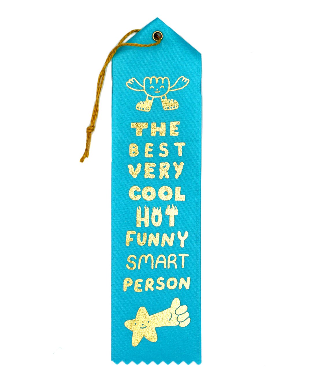 Ribbon with Very best award text